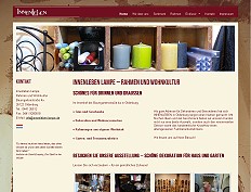 Innenleben - Rahmen und Wohnkultur Lampe