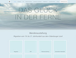 Wanderausstellung 'Das Glück in der Ferne'